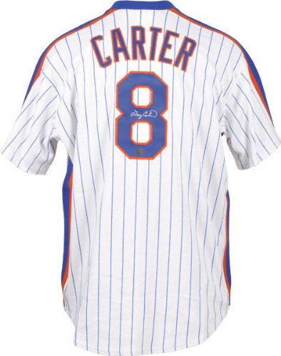 Gary Carter New York Mets Autographed White Majestic Jersey