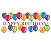 Birthday Balloons Giant Banner