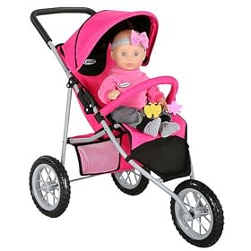 Graco Expedition Doll Jogger With Toy Bar by 