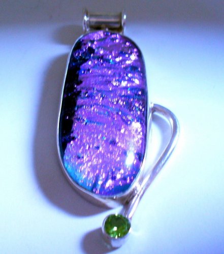 Dichroic Glass Pendant