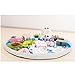 Doomagic Large Kids Toy Storage Bag Organizer Box and Play Mat Toy Quick Pouch (Blue)