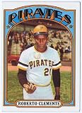 Roberto Clemente 1972 Topps Baseball Card