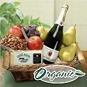 Organic Napa Fruit and Cider Gift Basket