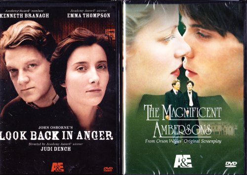 The Magnificent Ambersons by Orson Welles , Look Back In Anger : A&E Drama Classic 2 Pack - Value Pack Gift Set