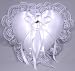 Hats Off Heart Shaped Ring Bearer Pillow