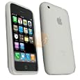Deals List: Silicone Skin Case for Apple iPhone 3G / iPhone 3GS, White w/ Blue Trim