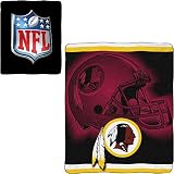 Northwest Washington Redskins 50x60 Reversible Micro Raschel
