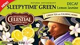 Celestial Tea Sleepytime Decaf Lemon Jasmine Green Tea, 20-Count (Pack of 6)