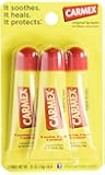Carmex - Lip Moisturizing Tube, Original Balm - 0.35 Oz (3 each)
