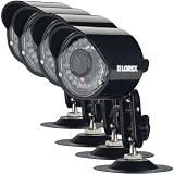Lorex 4-Pack High Resolution Security Camera CVC7575PK4B