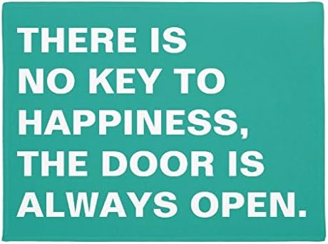 LOU5KB Beautiful Quote Door Mat Doormat Washable Indoor/Outdoor Decor Rubber Doormats 16" x 24"