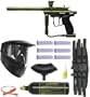 Spyder Sonix Paintball Gun Marker MEGA Set - Olive