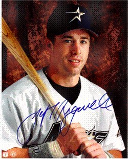 Autographed/Hand Signed 8x10 Photo Jeff Bagwell #1 Houston Astros