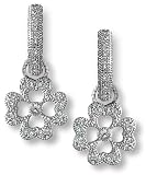 Open Clover Diamond Pave Charm