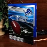 NFL Detroit Lions Team Portfolio Folder
