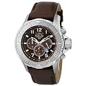 Invicta Men's II Collection Sport Chronograph Elite Brown Leather Watch #4665