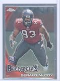 2010 Topps Chrome Football Rookie Card #C170 Gerald McCoy Tampa Bay Buccaneers