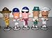 Milwaukee Brewers Racing Sausages Set of 5 Bobblehead 9 Inch