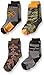 Stride Rite Boys' Little 4pk Camo Planes Crew