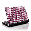 Skully Pink Design Decorative Skin Decal Sticker for Lenovo IdeaPad S10 Netbook Laptop Computer