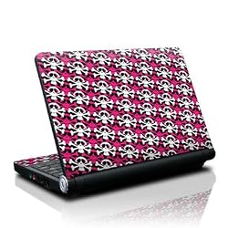 Skully Pink Design Decorative Skin Decal Sticker for Lenovo IdeaPad S10 Netbook Laptop Computer