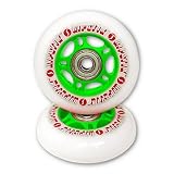  : RipStik Casterboard Replacement Wheel Set (White/Green)