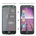 Moto Z Force Screen Protector, PLESON® [Full Coverage] Motorola Moto Z Force Tempered Glass Screen Protector, 0.26mm/Case Friendly/Bubble Free Screen protector for Moto Z Force 2016-Lifetime Warranty