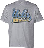 UCLA Bruins Grey Distressed Mascot T-Shirt
