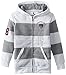 American Hawk Big Boys' Fleece Rugby-Stripe Hooded Sweatshirt