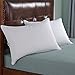 Set of 2, White Goose Feather and Down Pillows, Triple Chamber, 300 Thread Count , Standard Size