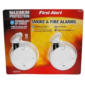 First Alert ~ 2 Smoke & Fire Alarms