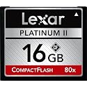 Lexar Media 16GB Platinum II 80x CompactFlash Memory Card