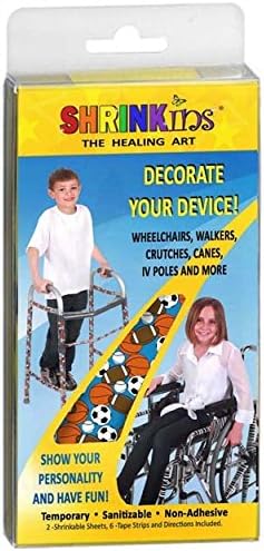 SHRINKins SHR100SPOR The Healing Art Childrens Medical Device Sports Design Decorating & Personalization Kits
