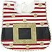 Mud Pie Baby Holiday Bib Boy, Super Hero