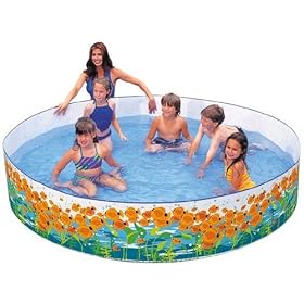 8' x 18" Sun Fish Snapset Pool