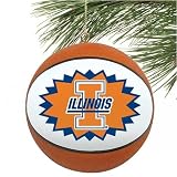 Illinois Fighting Illini Mini-Replica Basketball Ornament