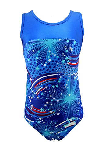 Girls Gymnastics Leotard - kids, youth and teen sizes (10 prints available)