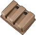 Safariland 775 Slim Open-Top Triple Mag Pouch, Double Stacked 9mm Mags Gl17, 22, STX 775-83-553