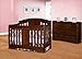 Simmons Slumber Time Elite 4-in-1 Convertible Kids Crib, Espresso Truffle
