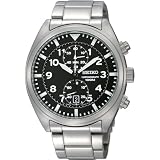 Seiko Men's Chronograph Watch Stainless Steel -SNN231P1