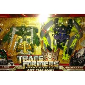 Transformers Revenge of the Fallen Back Road Brawl Hoist/Mixmaster