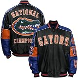 Florida Gators Black 2006 National Champions 2-Time Champs Leather Varsity Jacket