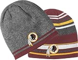 Washington Redskins Cuffless Reversible Knit Hat