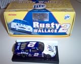 Rusty Wallace #2 Scale 1:64 1999 LE Miller Lite Ford Taurus Die Cast Car