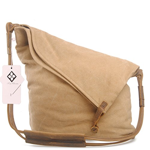 Tom Clovers Summer New Classy Look cool Simple style Casual Canvas Crossbody Messenger Shouder Handbag Tote Weekender Fashion Bag