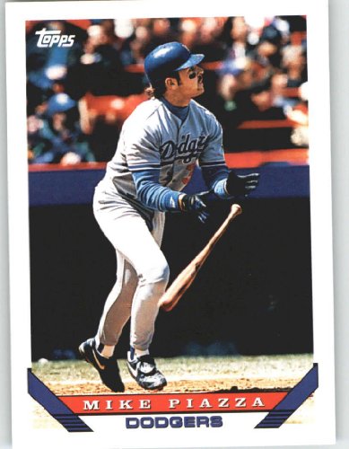1993 Topps Traded #24T Mike Piazza - Los Angeles Dodgers (Baseball Cards)