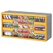 Akro-Mils 10726 26-Drawer Plastic Parts Storage Hardware and Craft Cabinet, 20-Inch by 10-1/4-Inch by 6-3/8-Inch, Yellow/Grey