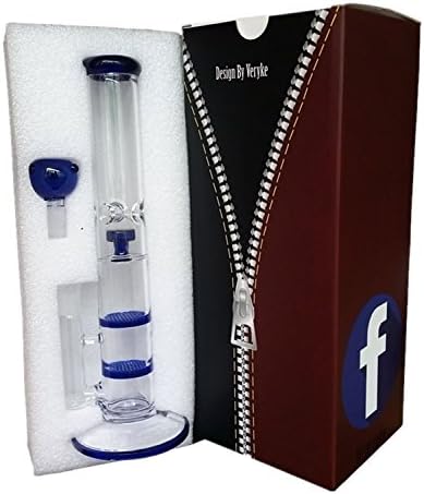 18 mm Joint Handmade Clear Glass Filter Water Cup by Cassie Guerin