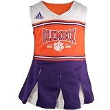 adidas Clemson Tigers Purple Toddler Two-Piece Cheerleader Dress