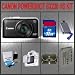 Canon Powershot SX230 HS Digital Camera (Black) + Huge Accessories Package Including 32GB SDHC Memory Card + High Capacity Replacement Lithium-Ion Battery + Hi-Speed SD Card Reader + Carrying Case + Table Top Tripod Kit